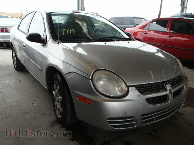 Фотография 1B3ES56CX5D160130 - DODGE NEON 2005