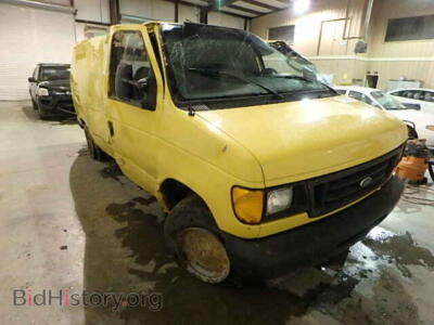 2007 Ford ECONOLINE, yellow — VIN 1FTNE24W77DB03677, Copart