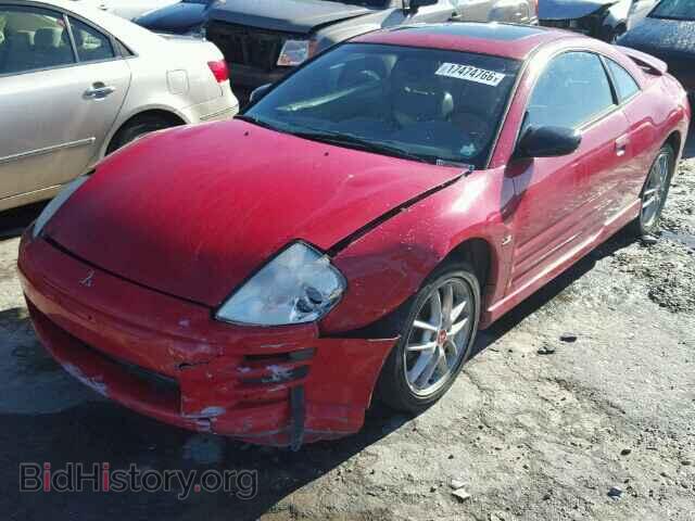 2000 MITSUBISHI ECLIPSE - VIN: 4A3AC54L2YE177321 - Фото 2