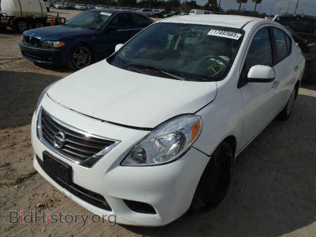 2013 NISSAN VERSA - VIN: 3N1CN7AP6DL862735 - Фото 2
