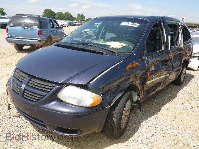 2007 DODGE CARAVAN - VIN: 1D8GP24E97B177643 - Фото 2