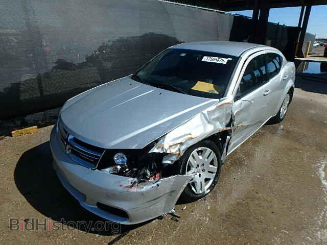 2011 DODGE AVENGER - VIN: 1B3BD4FB1BN609148 - Фото 2