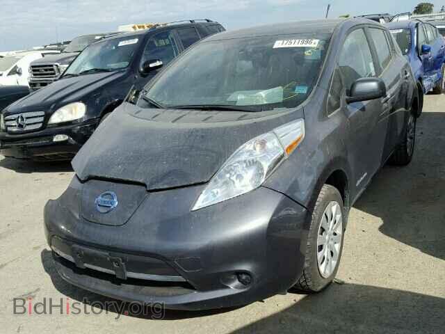 2013 NISSAN LEAF - VIN: 1N4AZ0CP8DC417346 - Фото 2