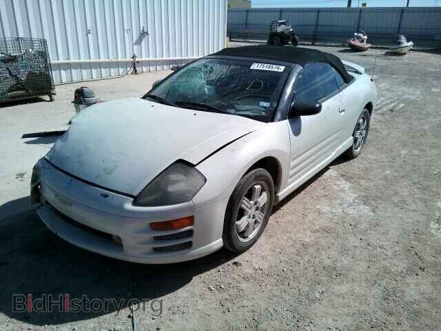 2002 MITSUBISHI ECLIPSE - VIN: 4A3AE85H62E061388 - Фото 2