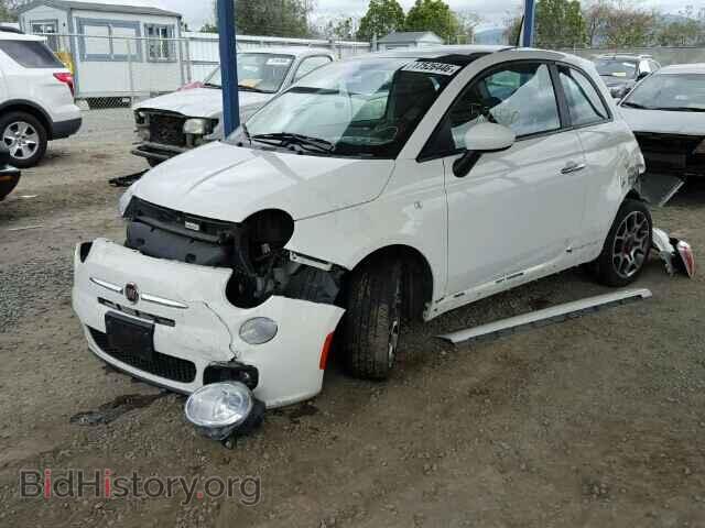 2012 FIAT 500 - VIN: 3C3CFFBR5CT116557 - Фото 2