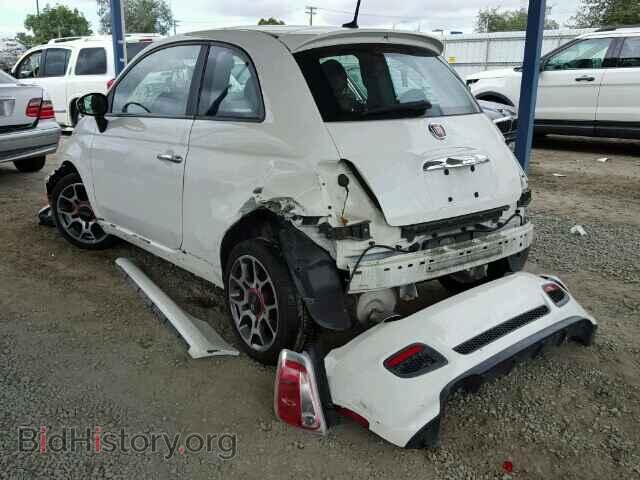 2012 FIAT 500 - VIN: 3C3CFFBR5CT116557 - Фото 3