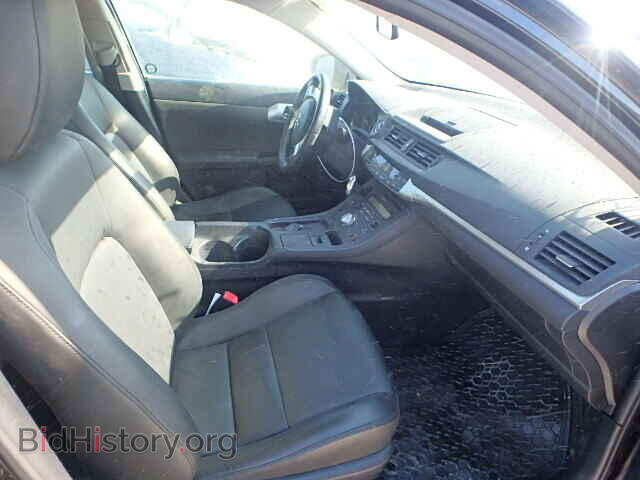 2012 LEXUS CT 200 - VIN: JTHKD5BH3C2088594 - Фото 5