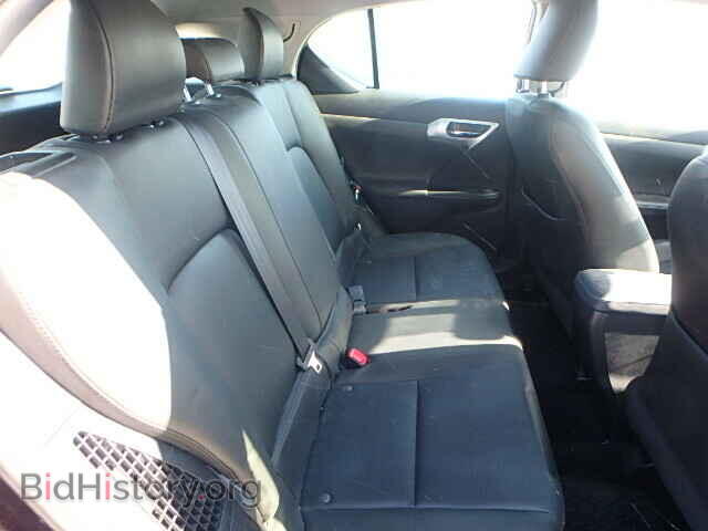 2012 LEXUS CT 200 - VIN: JTHKD5BH3C2088594 - Фото 6