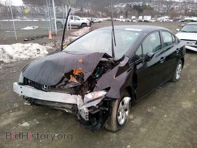 2014 HONDA CIVIC - VIN: 2HGFB2F54EH534108 - Фото 2