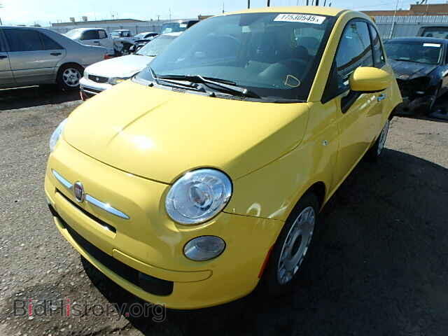2012 FIAT 500 - VIN: 3C3CFFAR1CT295424 - Фото 2