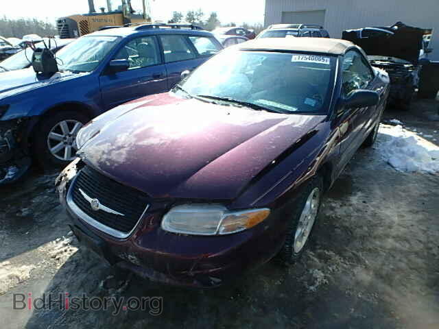 2000 CHRYSLER SEBRING - VIN: 3C3EL55H3YT278063 - Фото 2
