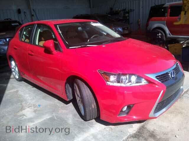 Фотография JTHKD5BH1F2221535 - LEXUS CT 200 2015