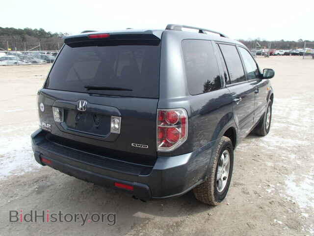 2006 HONDA PILOT - VIN: 2HKYF18626H550327 - Фото 4