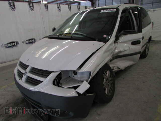 2007 DODGE CARAVAN - VIN: 1D4GP25E67B258468 - Фото 2