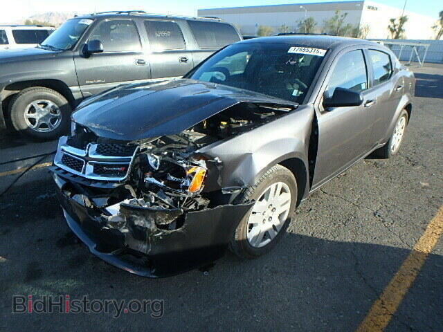 2014 DODGE AVENGER - VIN: 1C3CDZAB8EN196757 - Фото 2