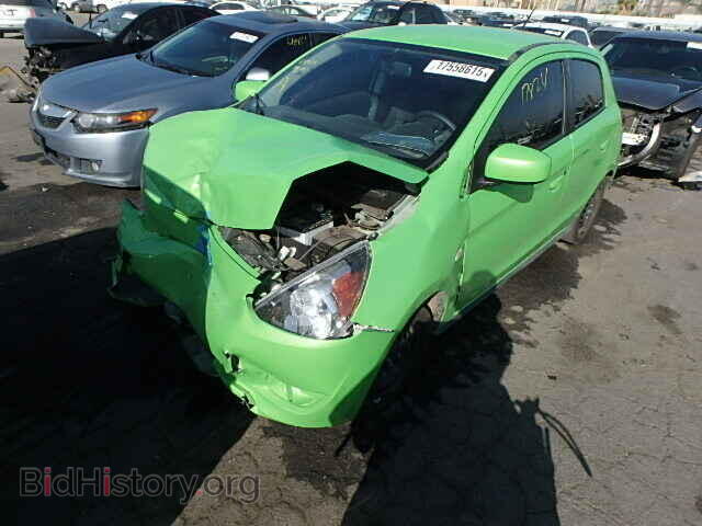 2015 MITSUBISHI MIRAGE - VIN: ML32A3HJ0FH000615 - Фото 2
