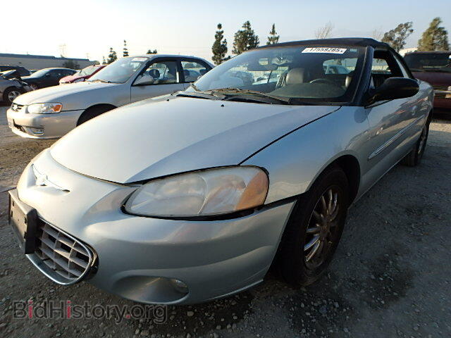 2002 CHRYSLER SEBRING - VIN: 1C3EL65R22N295166 - Фото 2