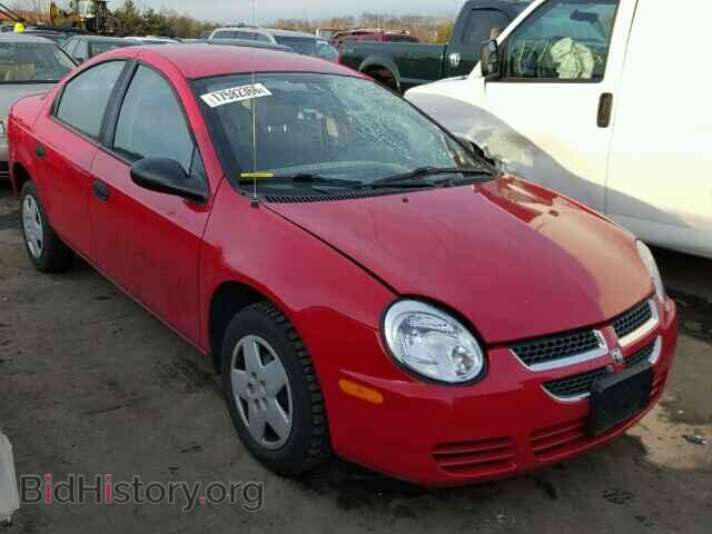 Фотография 1B3ES26C44D560374 - DODGE NEON 2004