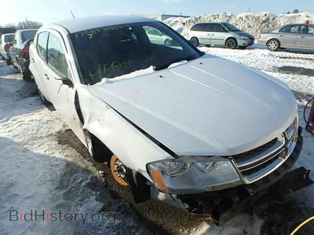 Фотография 1C3CDZAB2CN151312 - DODGE AVENGER 2012