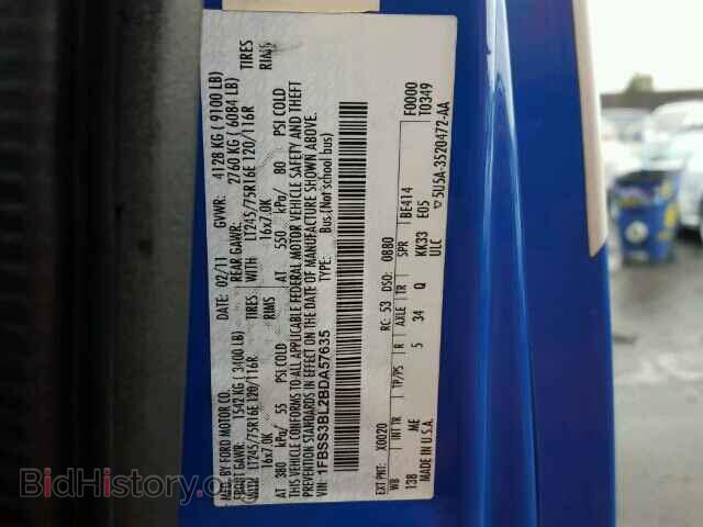 2011 FORD ECONOLINE - VIN: 1FBSS3BL2BDA57635 - Фото 10