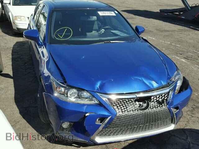 Фотография JTHKD5BH8E2201054 - LEXUS CT 200 2014