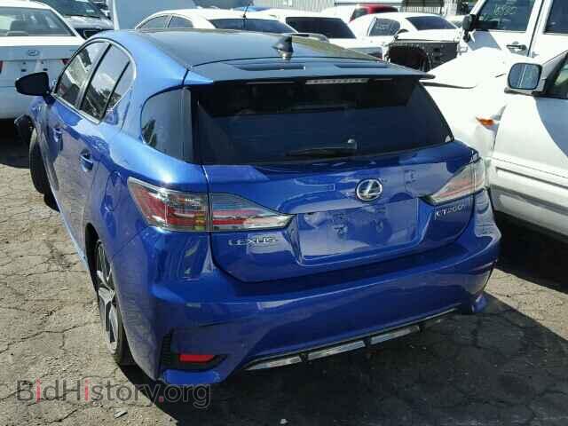 2014 LEXUS CT 200 - VIN: JTHKD5BH8E2201054 - Фото 3