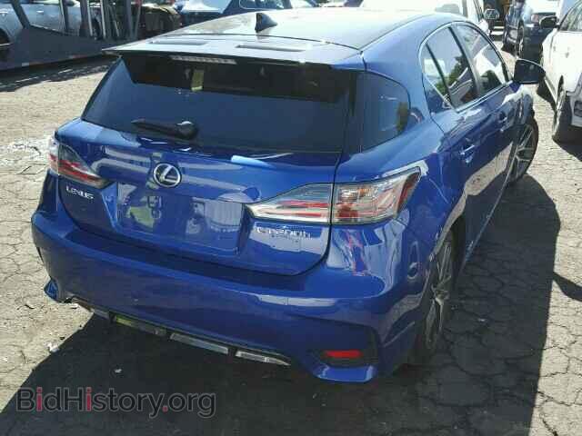 2014 LEXUS CT 200 - VIN: JTHKD5BH8E2201054 - Фото 4
