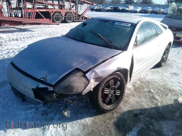 2001 MITSUBISHI ECLIPSE - VIN: 4A3AC54H31E020611 - Фото 2