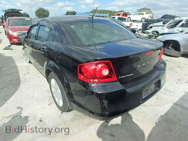 2013 DODGE AVENGER - VIN: 1C3CDZAG0DN757060 - Фото 3