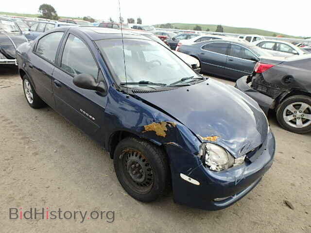Фотография 1B3ES46CXYD834100 - DODGE NEON 2000