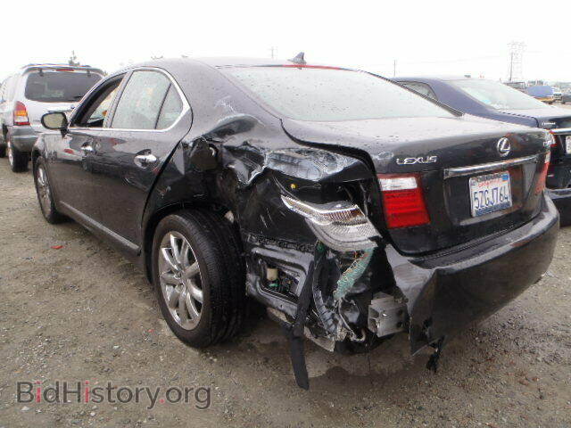 2007 LEXUS LS460 - VIN: JTHBL46F875040602 - Фото 3