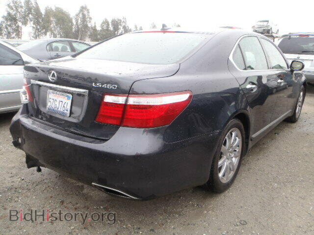 2007 LEXUS LS460 - VIN: JTHBL46F875040602 - Фото 4