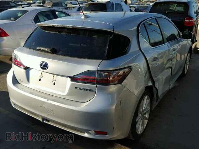 2013 LEXUS CT 200 - VIN: JTHKD5BH4D2150103 - Фото 4