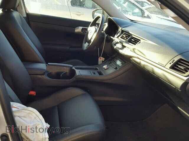 2013 LEXUS CT 200 - VIN: JTHKD5BH4D2150103 - Фото 5
