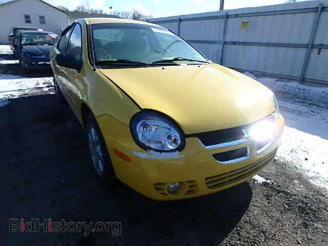 Фотография 1B3ES56C03D230067 - DODGE NEON 2003