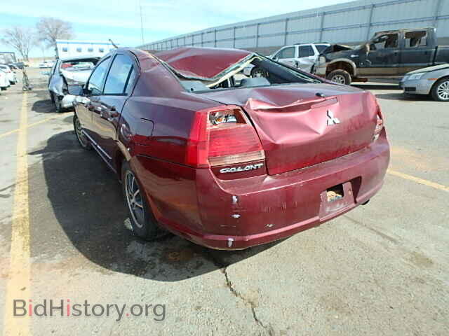 2004 MITSUBISHI GALANT - VIN: 4A3AB56SX4E100262 - Фото 3
