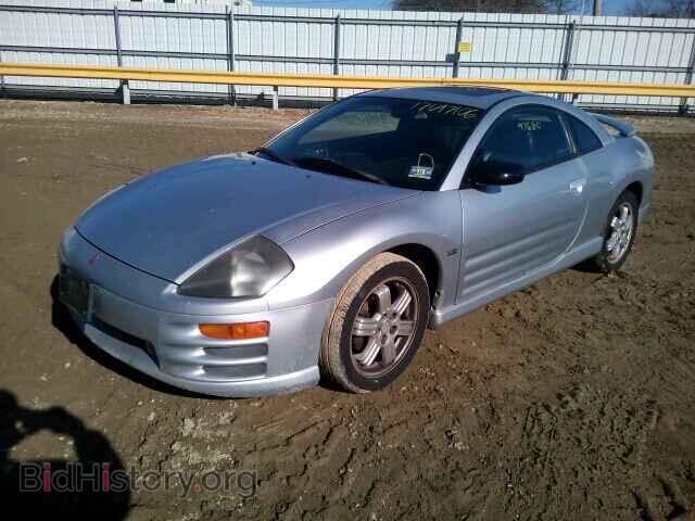 2001 MITSUBISHI ECLIPSE - VIN: 4A3AC54H81E084157 - Фото 2