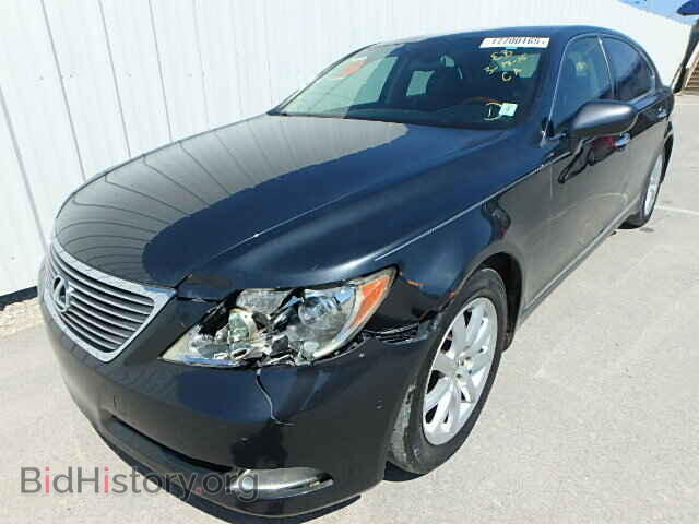 2007 LEXUS LS460 - VIN: JTHGL46F275000618 - Фото 2