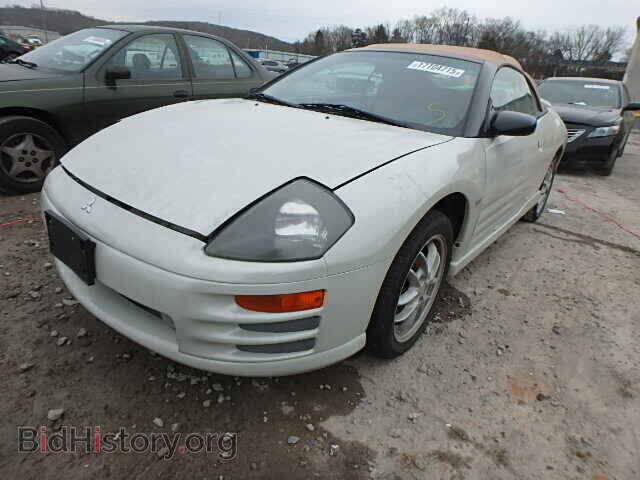 2002 MITSUBISHI ECLIPSE - VIN: 4A3AE85H92E024657 - Фото 2