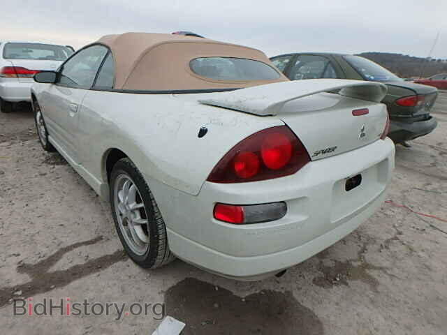 2002 MITSUBISHI ECLIPSE - VIN: 4A3AE85H92E024657 - Фото 3