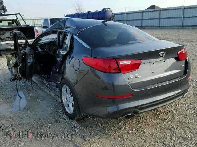 2015 KIA OPTIMA - VIN: KNAGM4A77F5646604 - Фото 3
