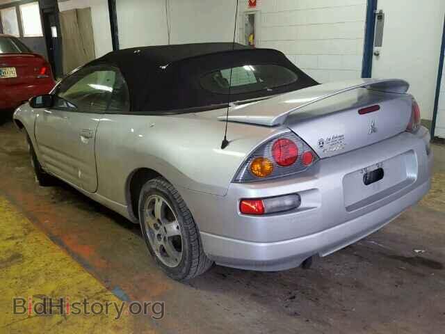 2003 MITSUBISHI ECLIPSE - VIN: 4A3AE45G03E137950 - Фото 3