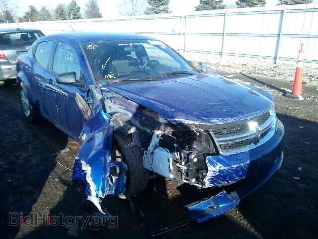 Photo 1C3CDZAG7DN748582 - DODGE AVENGER 2013