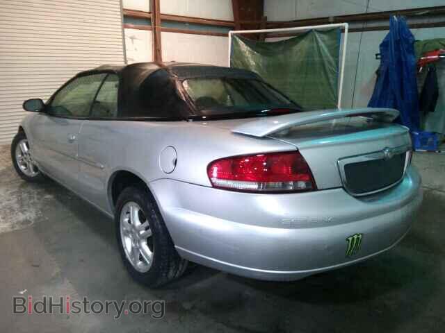 2001 CHRYSLER SEBRING - VIN: 1C3EL45UX1N733004 - Фото 3