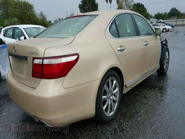 2007 LEXUS LS460 - VIN: JTHBL46F875008944 - Фото 4