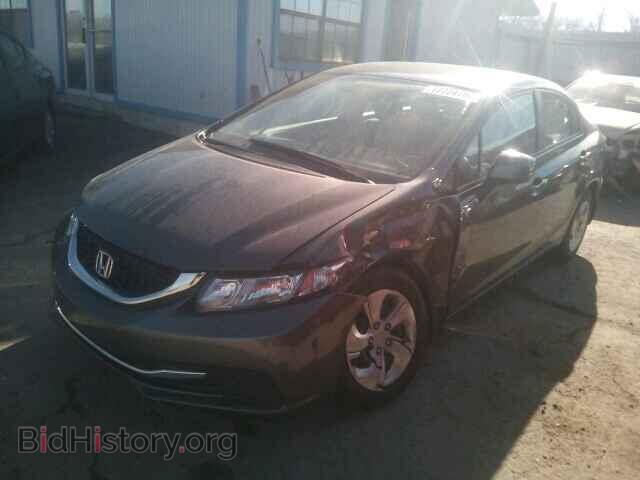 2013 HONDA CIVIC - VIN: 2HGFB2F55DH588600 - Фото 2