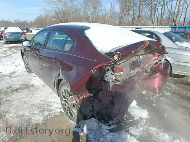 2013 HONDA CIVIC - VIN: 19XFB2F8XDE213032 - Фото 3