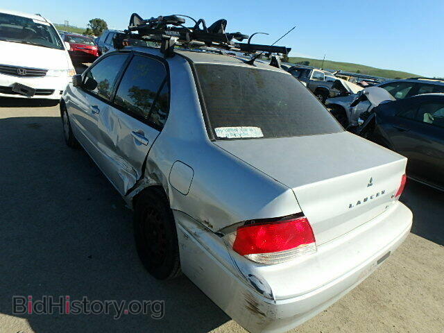 2002 MITSUBISHI LANCER - VIN: JA3AJ26E72U044300 - Photo 3