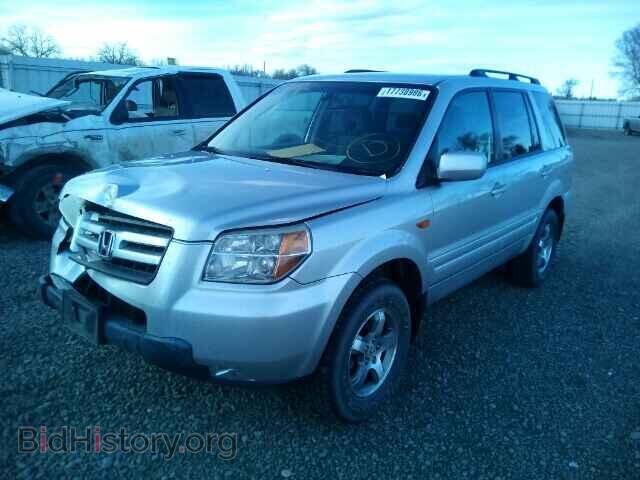2007 HONDA PILOT - VIN: 2HKYF18467H509117 - Фото 2