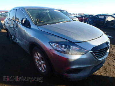 2013 Mazda CX-9 CX-9 Touri, серебристый — VIN JM3TB2CA2D0405832, Copart